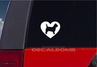 I love my Cairn Terrier dog heart decal / sticker pet animal breed puppy