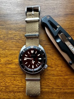 Seiko Prospex Men's Black Watch - SRPG17K1