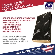 Modigt 80mil 10sheets Car Sound Deadening Mat, Butyl Automotive Sound Deadener