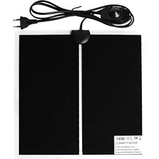 Heizmatte Terrarium 28x28cm Heizmatte  Einstellbar Reptilien Heizmatte