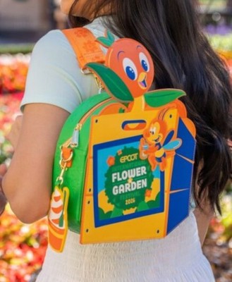 NEW Disney 2026 Epcot Flower & Garden Spike Bee Orange Bird Dole