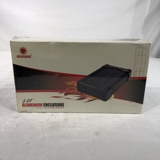 Coolmax CD-510 Series 3.5" Aluminum Enclosure- NEW, SEALED