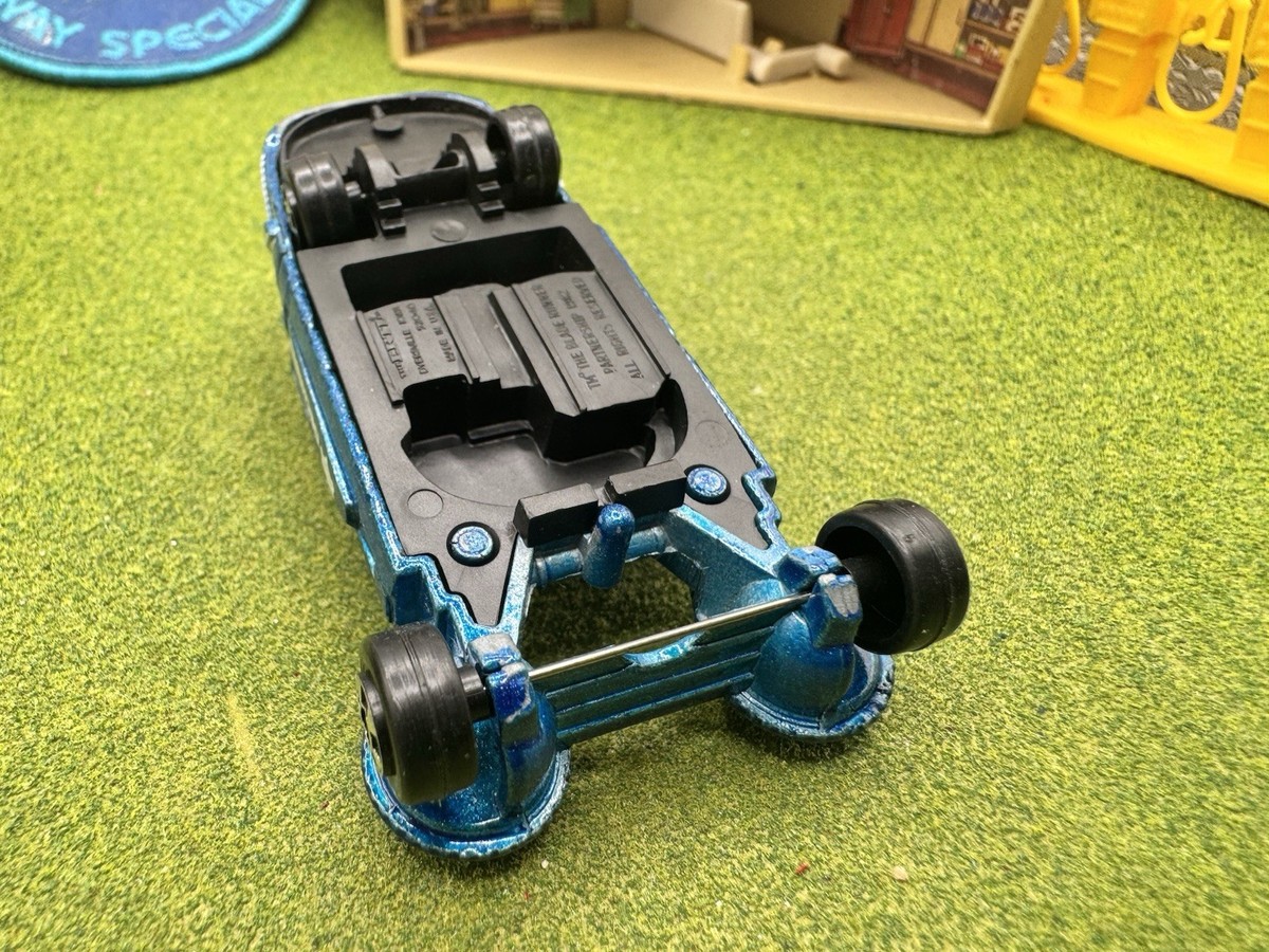 1982 ERTL Blade Runner Deckard's Chase Spinner Blue Vintage