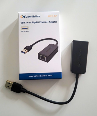 Cable Matters USB 3.0 to Ethernet Adapter