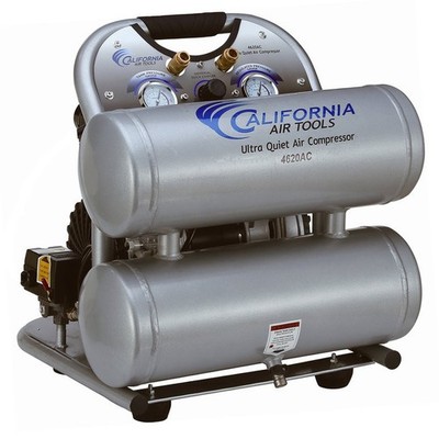 California Air Tools CAT4620AC 2 HP 4.6 gal Oil-Free Alu Air Compressor New
