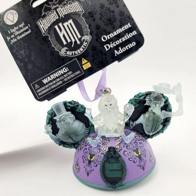 Nwt Disney Parks 2025 Haunted Mansion Hitchhiking Ghosts  Ear Hat Ornament