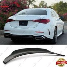 GLOSSY BLACK PSM STYLE TRUNK SPOILER FOR 22-23 MERCEDES BENZ W206 C300 C43 SEDAN