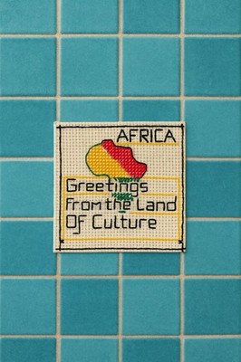 Selbstgemachte Grüße aus dem Land der Kultur Stickerei 