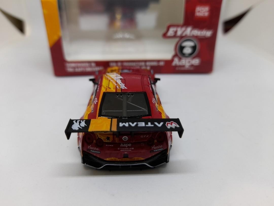 MINI GT x POPRACE 90 EVA RT Test Type-01 X Works GT-R #33 SUPER GT