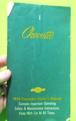 1979 Chevrolet Chevette Owner's Manual