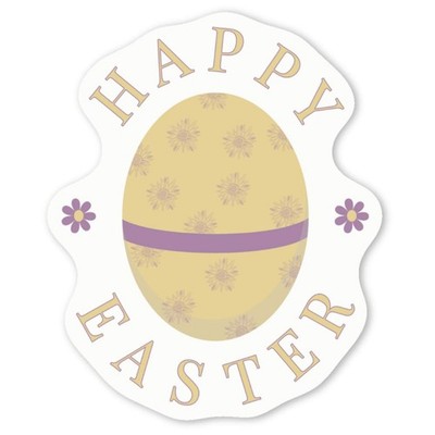Aufkleber Sticker ''Frohe Ostern'' (DW062249)
