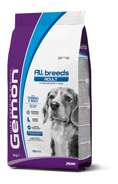 Offerta Gemon Cane Tonno e Riso 15 Kg | Prezzo Imbattibile Online