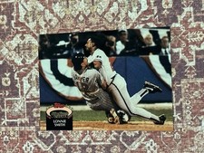 1992 Topps Stadium Club Lonnie Smith #282 Atlanta Braves (E)