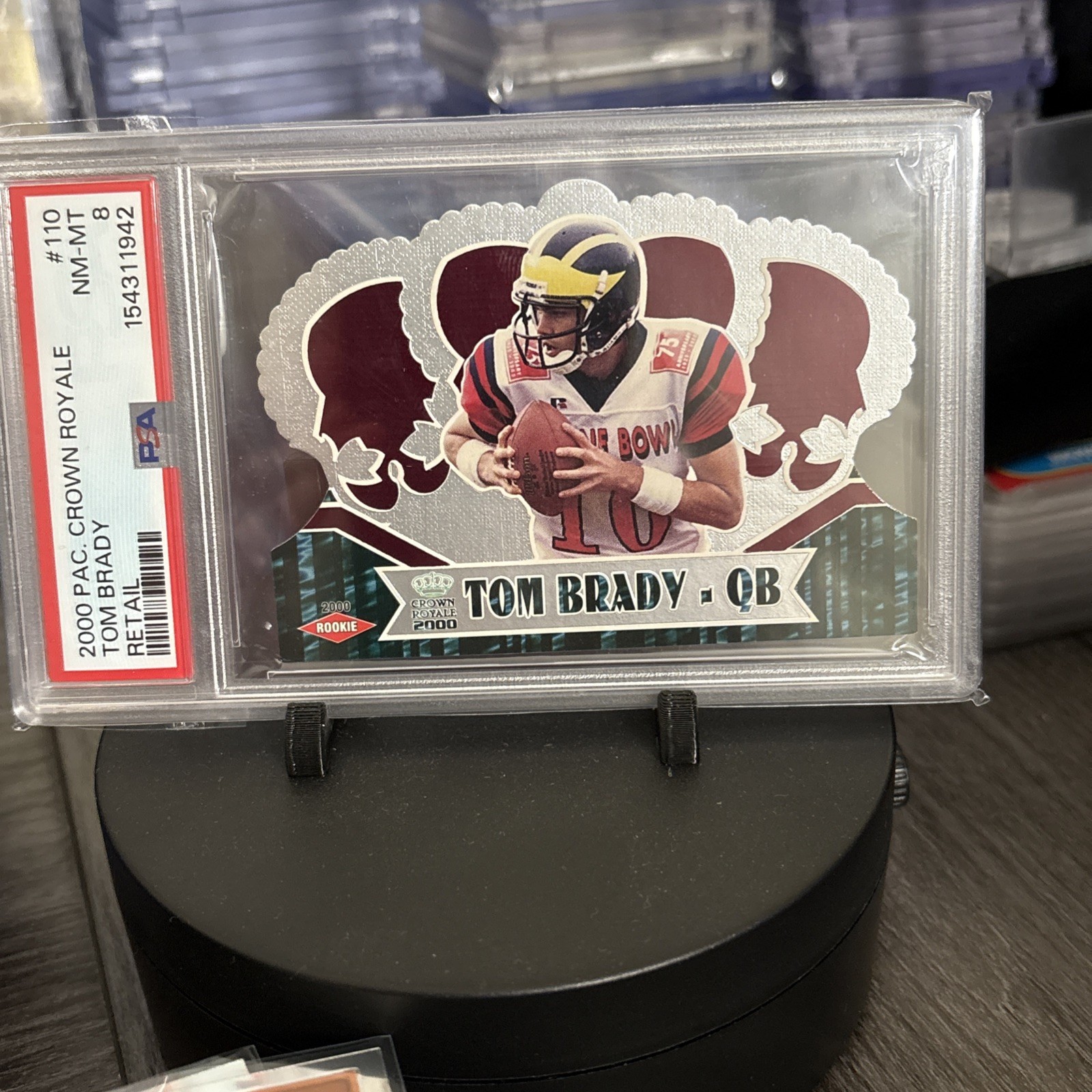 2000 Pacific Crown Royale - Rookie Tom Brady #110 Retail (RC)
