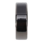 Touch Smart Ring Black Stainless Steel Sleep Tracker Ring For Indoor Outdoor