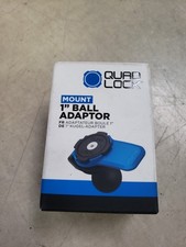 Quad Lock 1  Ball Lever Adapter Mount - Black...