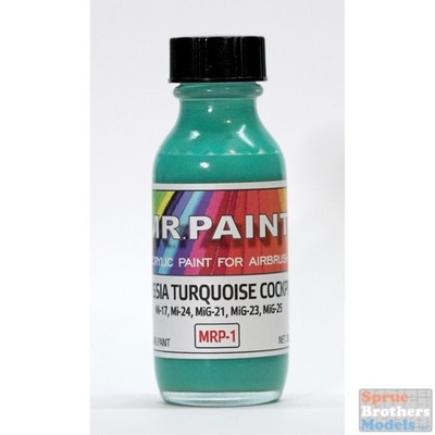 MRP001 MRP/Mr Paint - Russian Cockpit Turqoise 30ml (for Airbrush only)