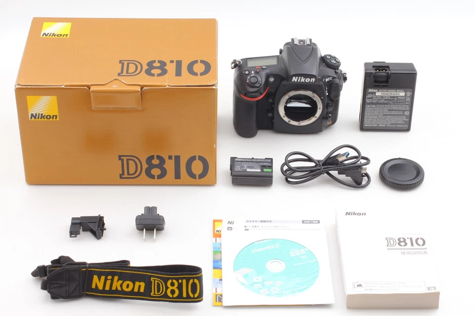 [MINT in Box] Nikon D810 36.3 MP Digital SLR Camera Body Only F Mount From JAPAN - Image 3 of 4