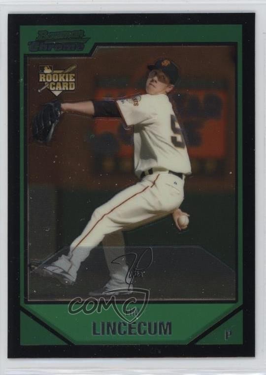 2007 Bowman Chrome Tim Lincecum #217 19zn