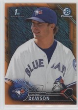 2016 Bowman Chrome Prospects Orange Shimmer Refractor Shane Dawson #BCP161 2f9