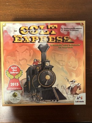 Ludonaute Colt Express Board Game - 3D Train Pieces, Complete 2015