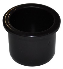 Pushfit 40mm Waste Pipe Socket Plug - Black - FREE Next-Day Delivery