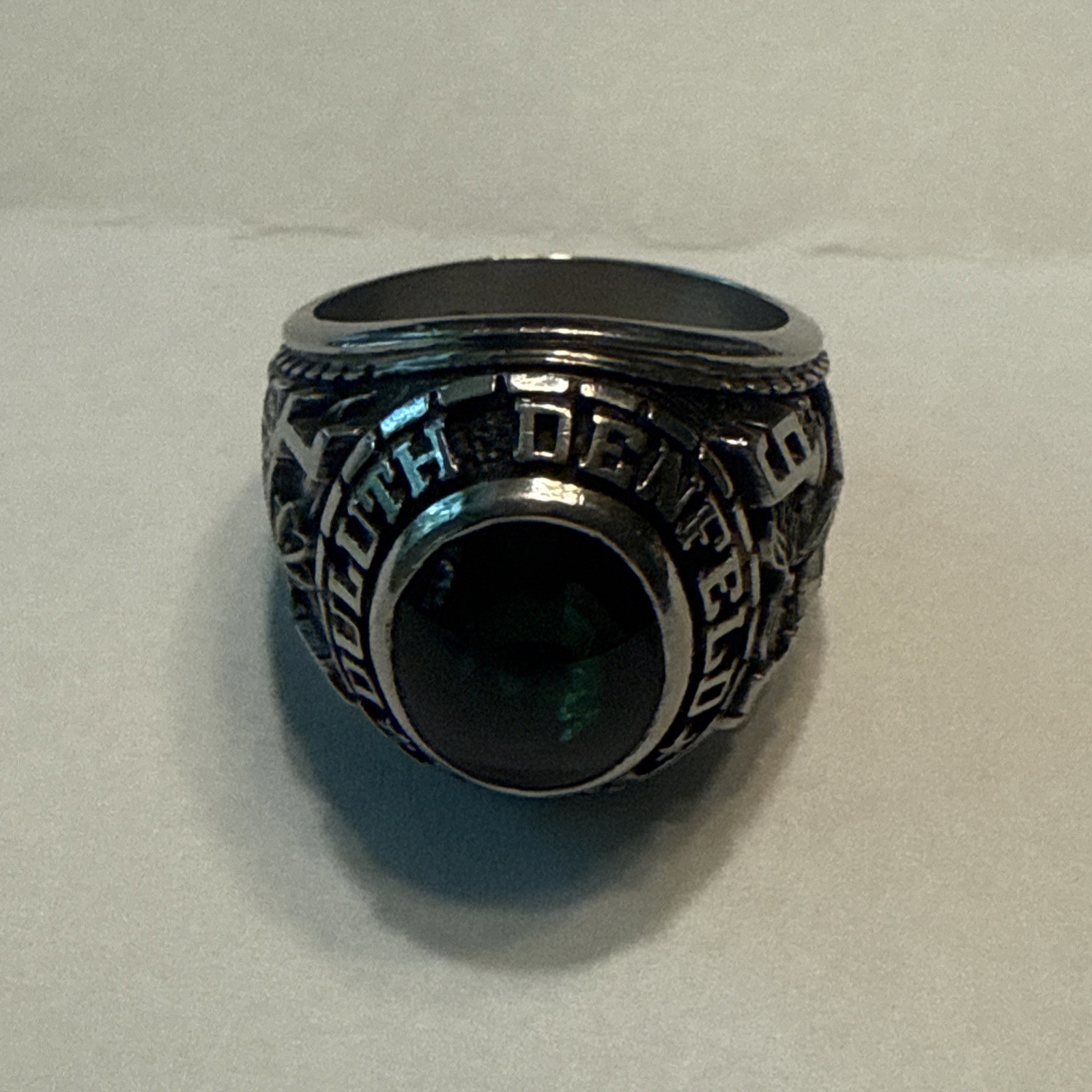 Class Ring Siladium 1976 Duluth Denfeld High School Size 7.5