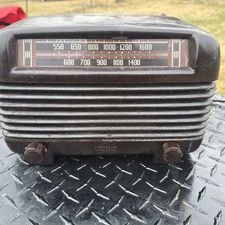 Philco Transitione Radio Untested Tag Says It Turns On Butt Can’t Change Station