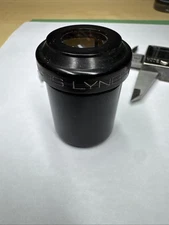 RARE Vintage A. Jaegers Lynbrook NY Telescope Lens SIZE UNKNOWN
