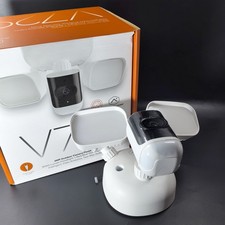 Alarm.com 4MP Outdoor Floodlight Security Camera 2-Way Audio ADC-V729 White