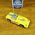 Vintage Hot Wheels The Hot Ones Cannonade Yellow GHO HO HK Hong Kong 1982