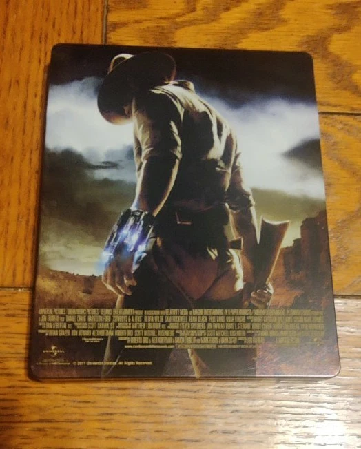 Cowboys & Aliens (Blu-ray/DVD, 2011) (Used) Target Steelbook Limited Edition 500 - Image 2 of 4