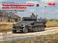 ICM 35105 1/35 'Beobachtungspanzerwagen' Sd.Kfz.251/18 Ausf.A, Wwii German