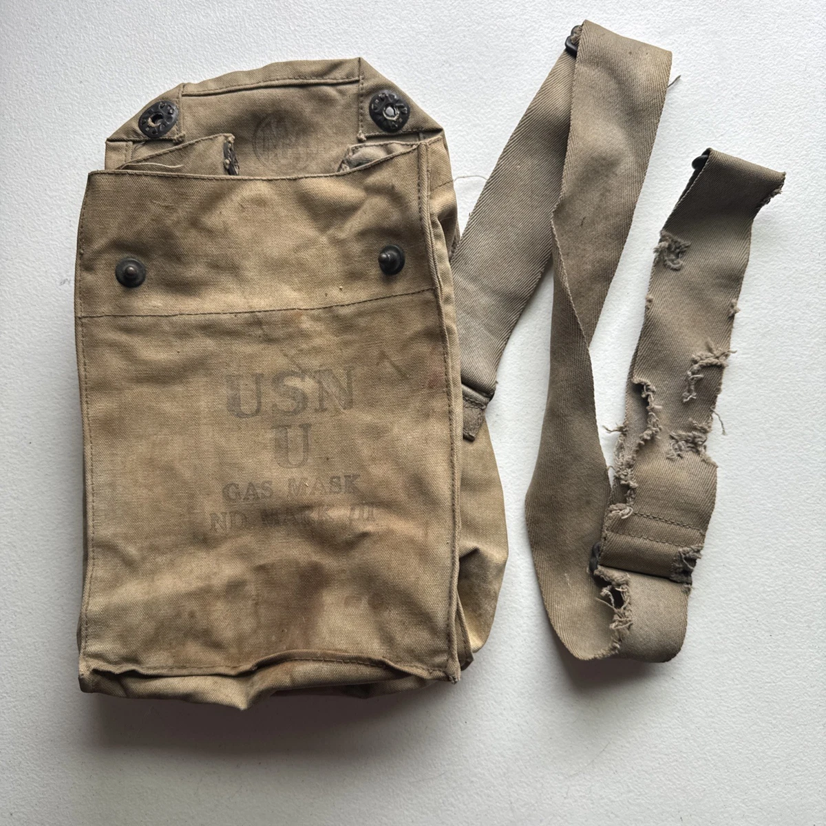 Gas Mask Bag In Original Ww Ii Us Field Gear & Equipment for sale