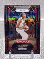 2024 WNBA Monopoly RED CLASSIC ICON Prizm #71 Tina Charles Atlanta Dream