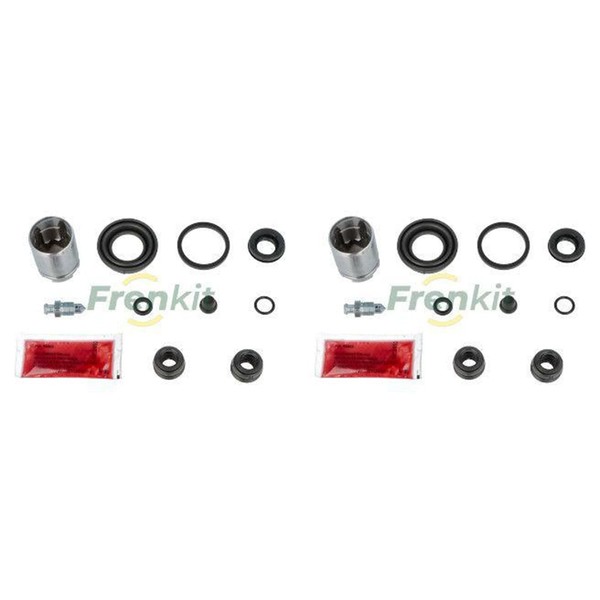 2X Frenkit Reparatursatz Bremssattel Hinten Passend FüR Honda Accord Integra-image