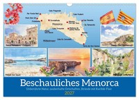 Beschauliches Menorca (Wandkalender 2027 DIN A3 Quer), Calvendo Monatskalender