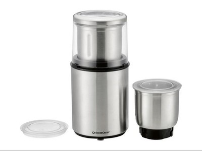 Silvercrest 2-in-1 Mini Zerkleinerer silber, Leistungsaufnahme: 200W 