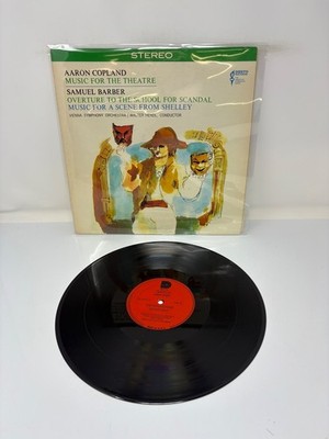 Copland / Barber   Music for the Theatre LP Record Desto Classical 33 RPM