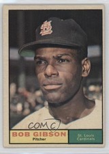 1961 Topps Bob Gibson #211 HOF 1l1q