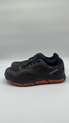Red Wing Safety Toe Athletic Work Shoes Men s Size 13 EE Black/Orange 6338 NEW 