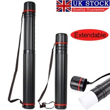 Drawing Tube Extendable 8X110cm/10X130cm Telescopic Artwork Poster Storage Strap