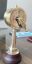 Handcrafted Brass Ship Telegraph Marine Nautical Collectible Home  Decor Gift