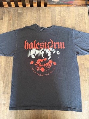 Halestorm Back From The Dead Tour Band Graphic T-Shirt