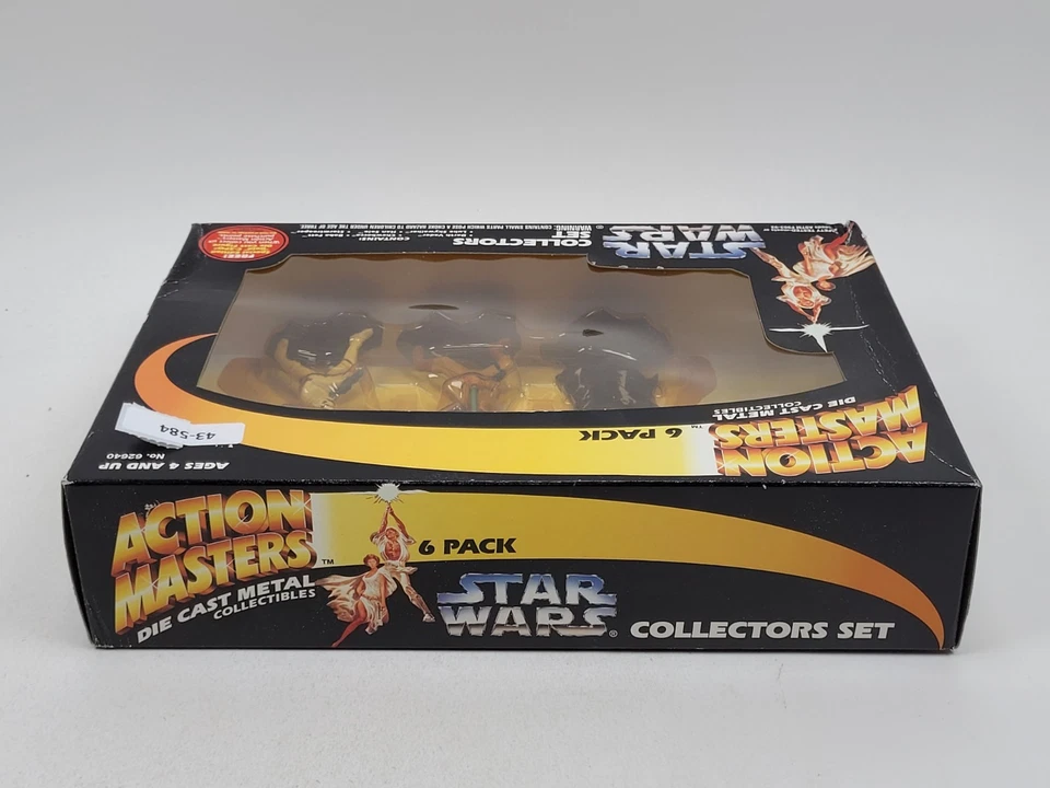 Star Wars Action Masters Die Cast Metal Coleccionables Paquete de 6 Set de Coleccionista Foto 3 de 4