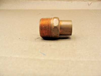 3/4'' COPPER SWEAT X 3/4'' MPT ADAPTER  LOT OF 2