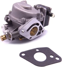 Engine Carburetor Assy and Gaskets for 2-stroke 4HP 5HP Outboard Motor