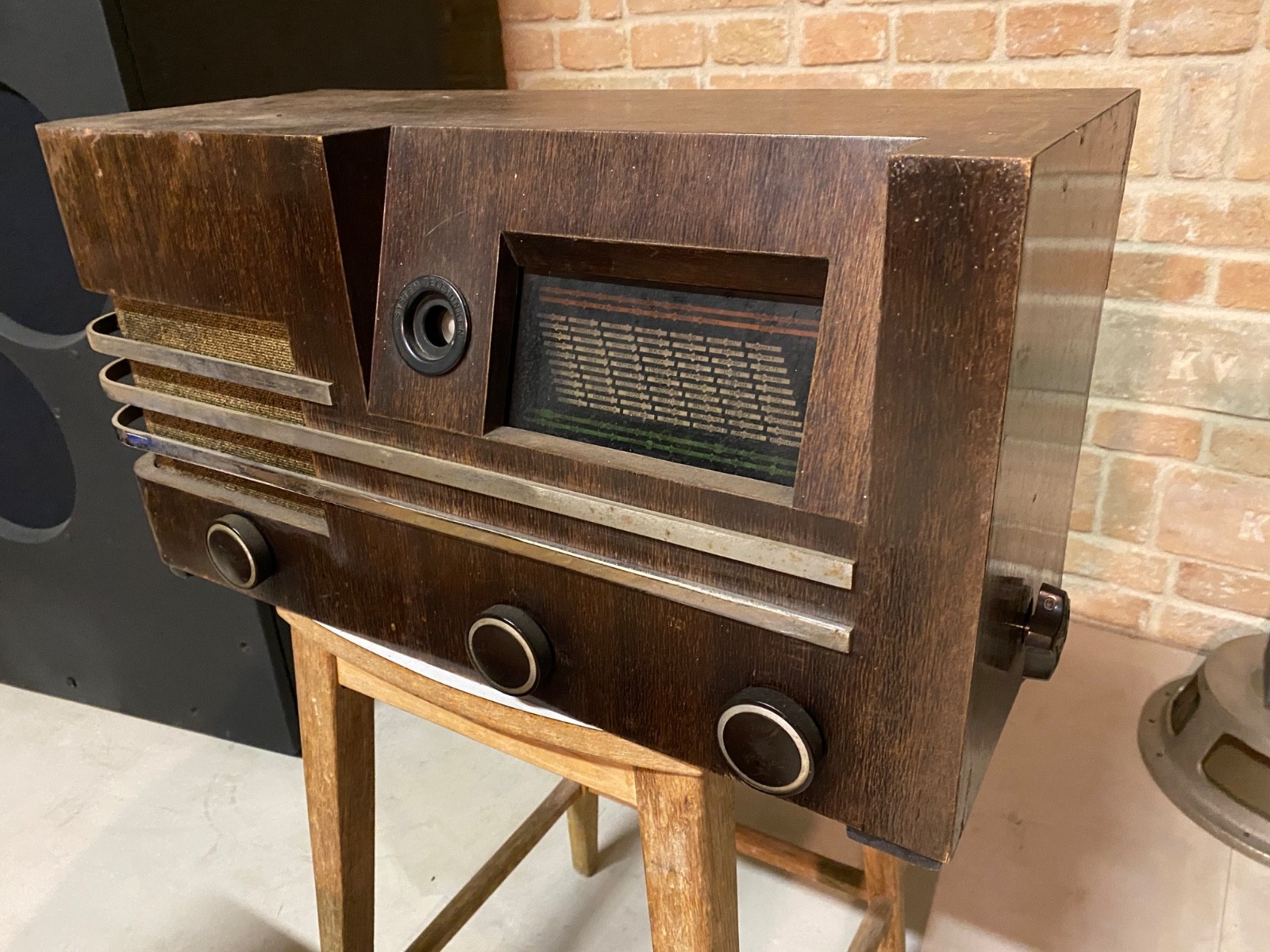 Telefunken AD1 radio ARIE Telefunken field coil 8' speaker from year 1937 *1