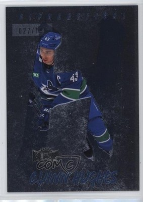 2024 Skybox Metal Universe Alphabetical Spectrum 27/199 Quinn Hughes #A-8 1qk6