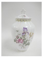 Royal Doulton Camilla H5185 Lidded Vase 1990 Floral Vintage Collectible